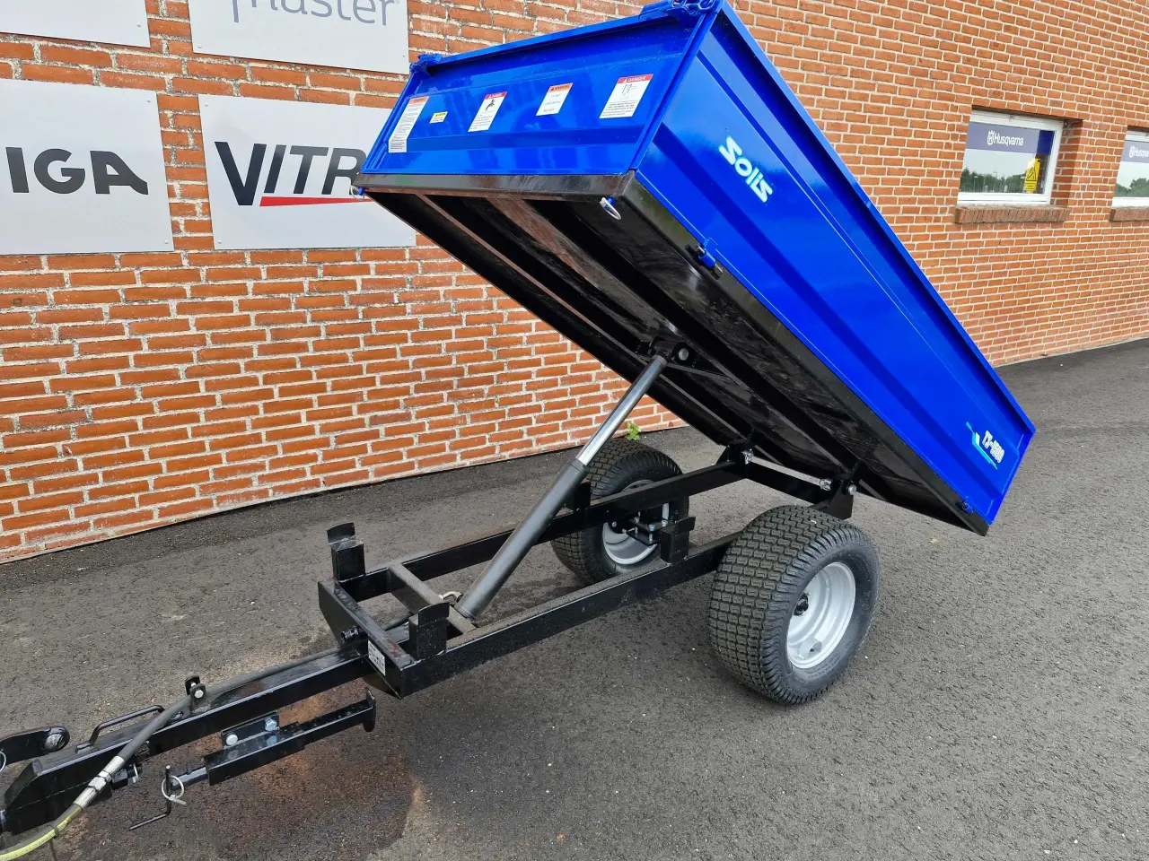 Billede 1 - Tipvogn SOLIS 1500 1.5 TON DEMO