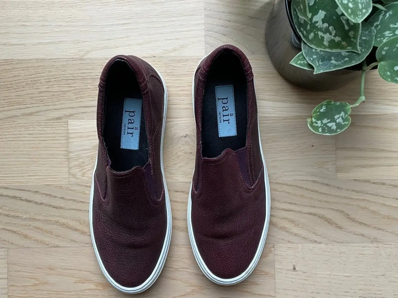 Billede 2 - A pair loafers bordeaux