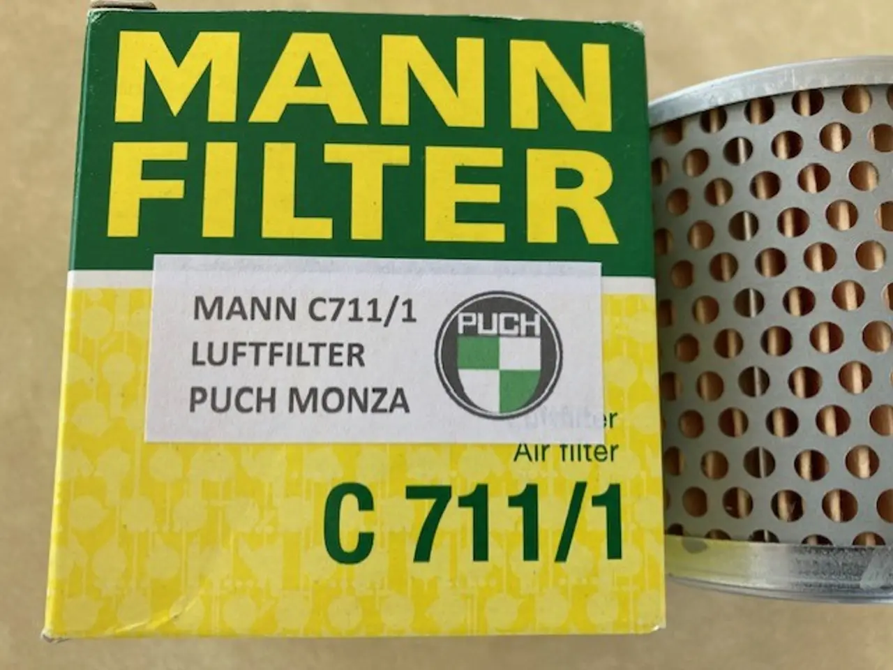 Billede 7 - Puch Monza luftfilter