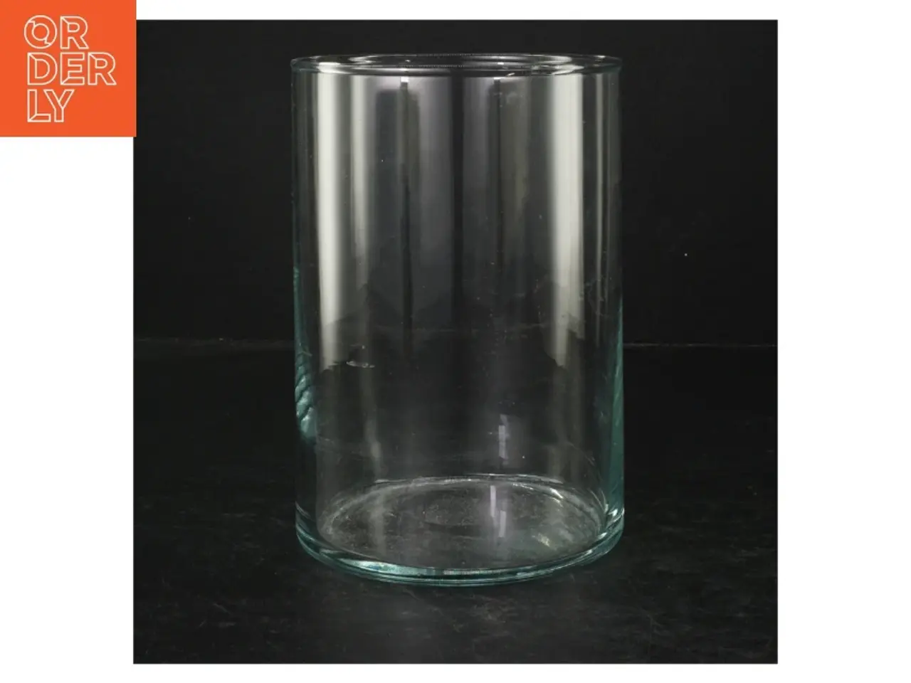 Billede 1 - Glasvase (str. 18 cm)