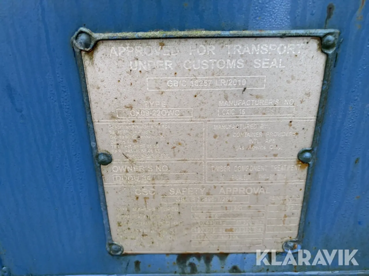 Billede 5 - 20” container med sav og sugeanlæg