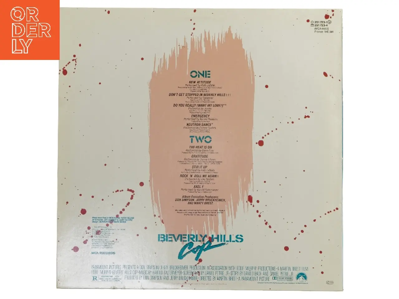 Billede 3 - Beverly Hills Cop Soundtrack LP