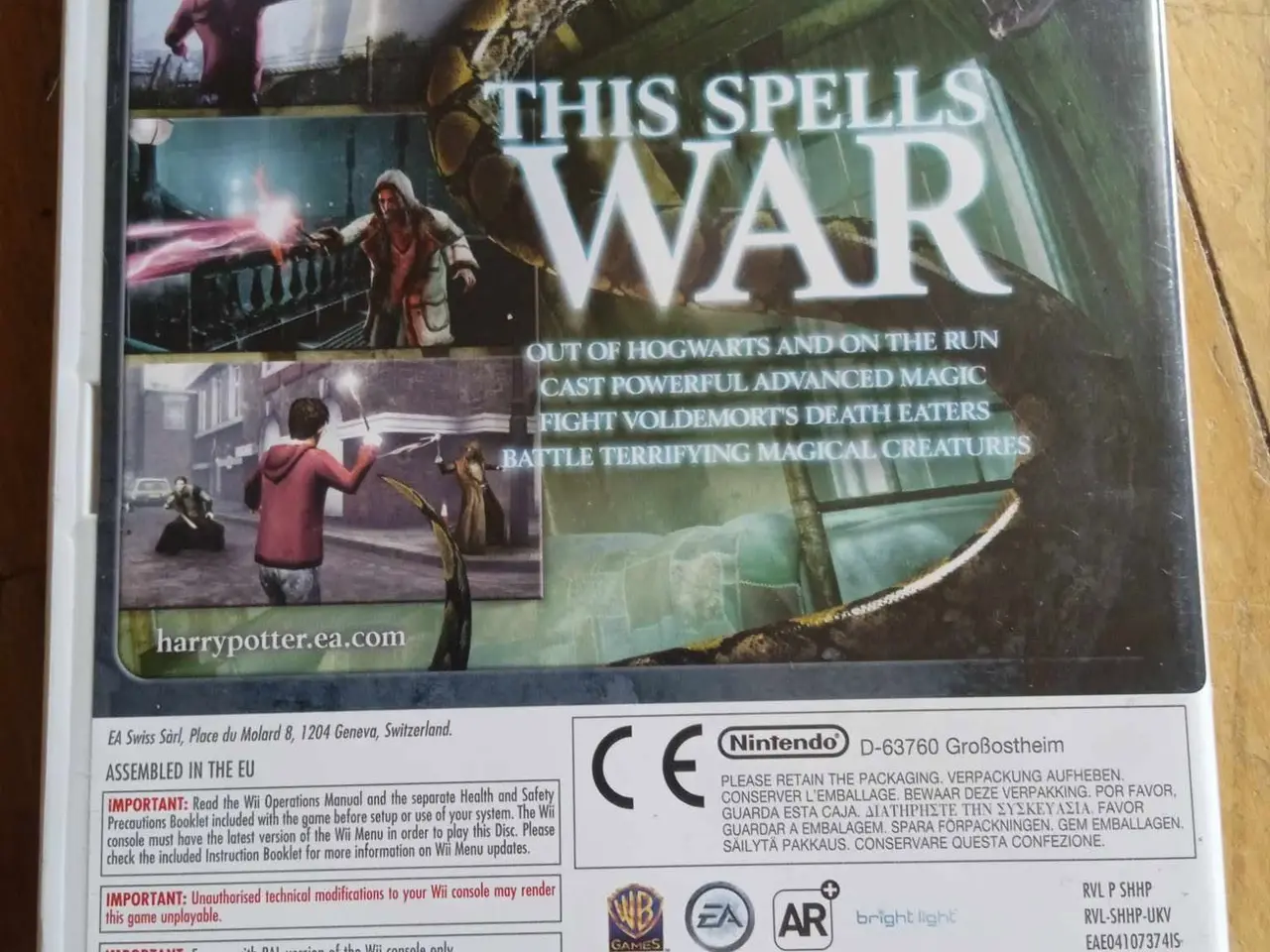 Billede 3 - wii spil pakke- new super Mario bros, harry potter