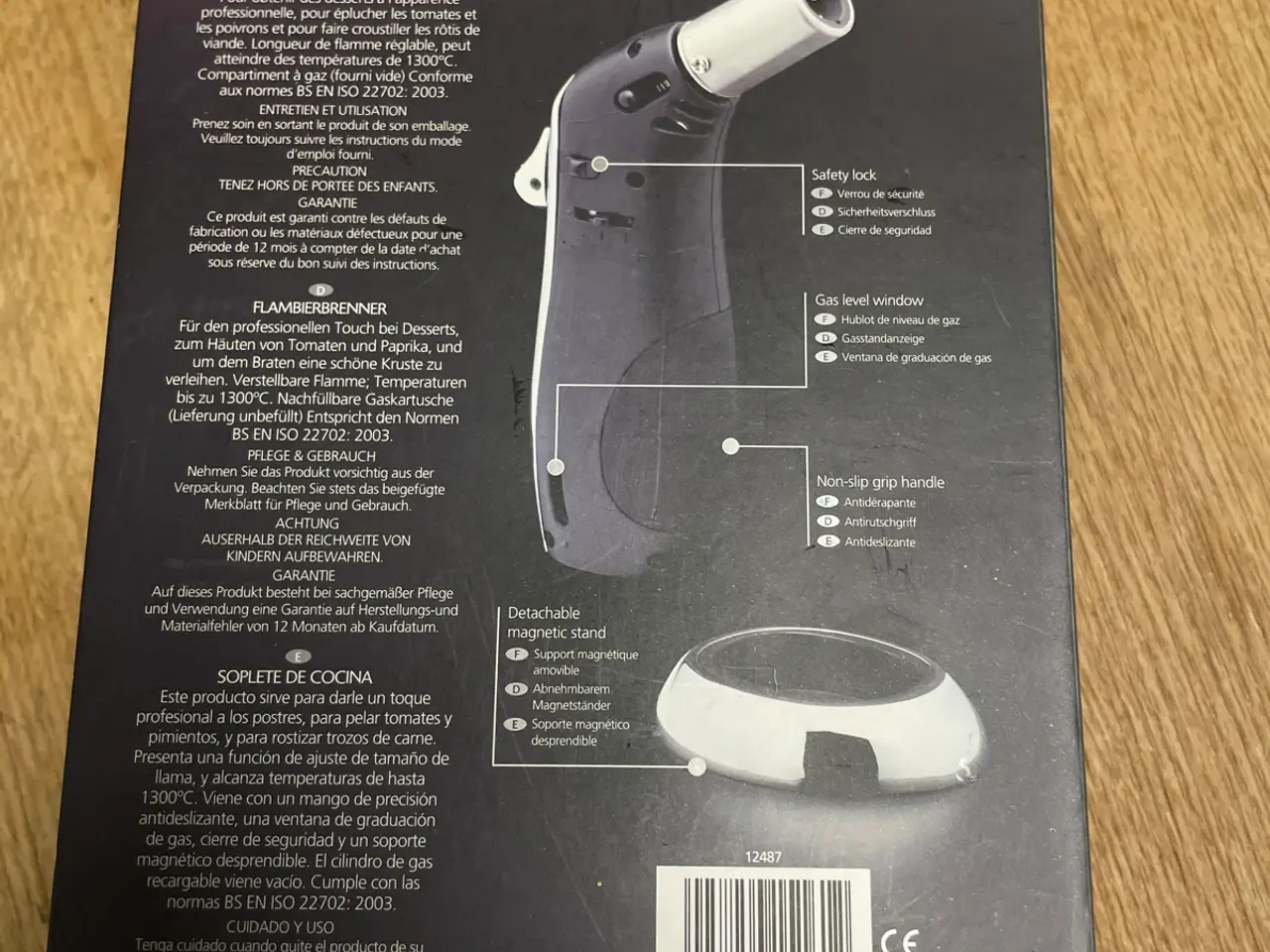 Billede 2 - MasterClass Deluxe Cook's Blowtorch