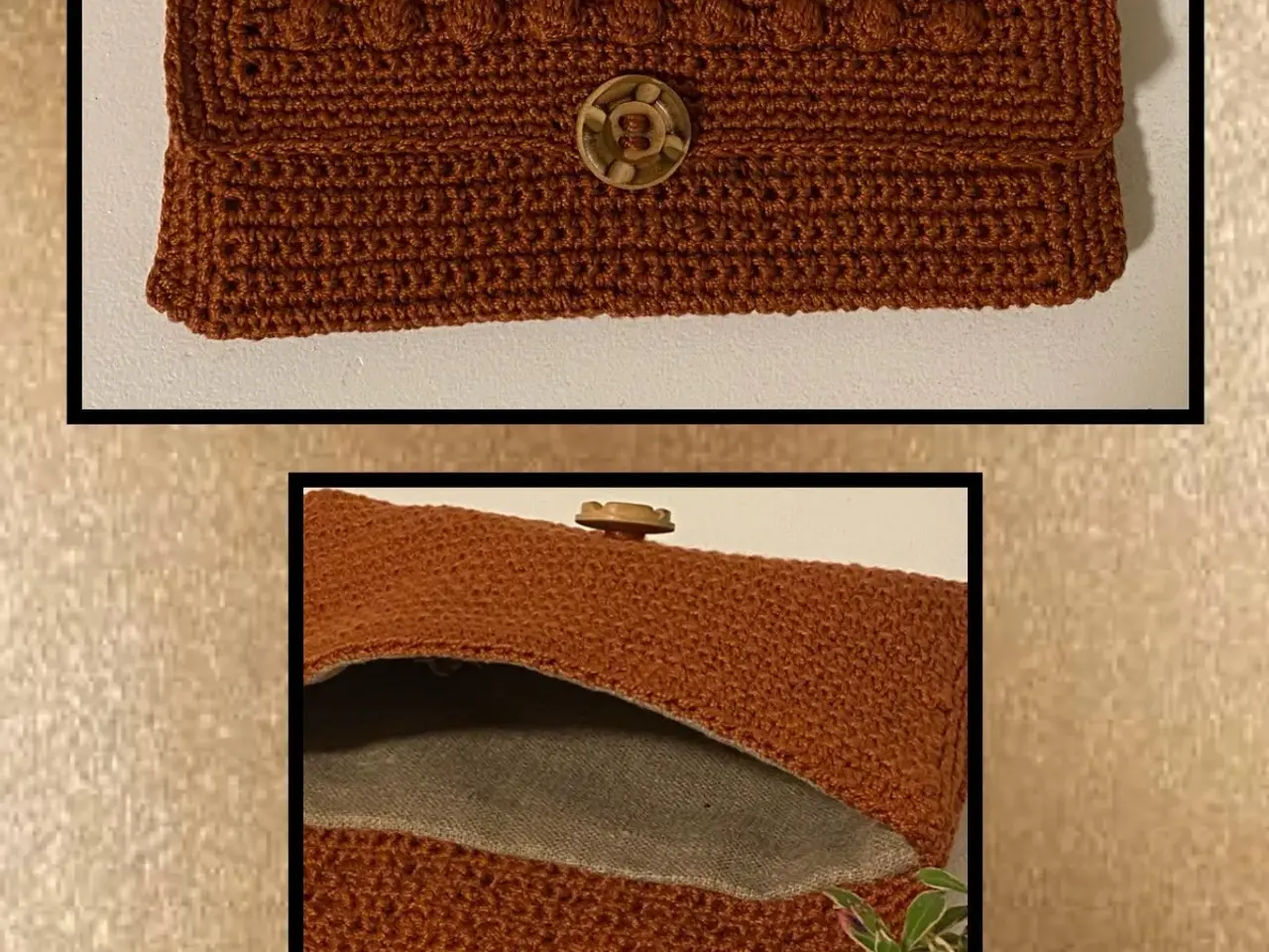 Billede 1 - Hæklede clutches