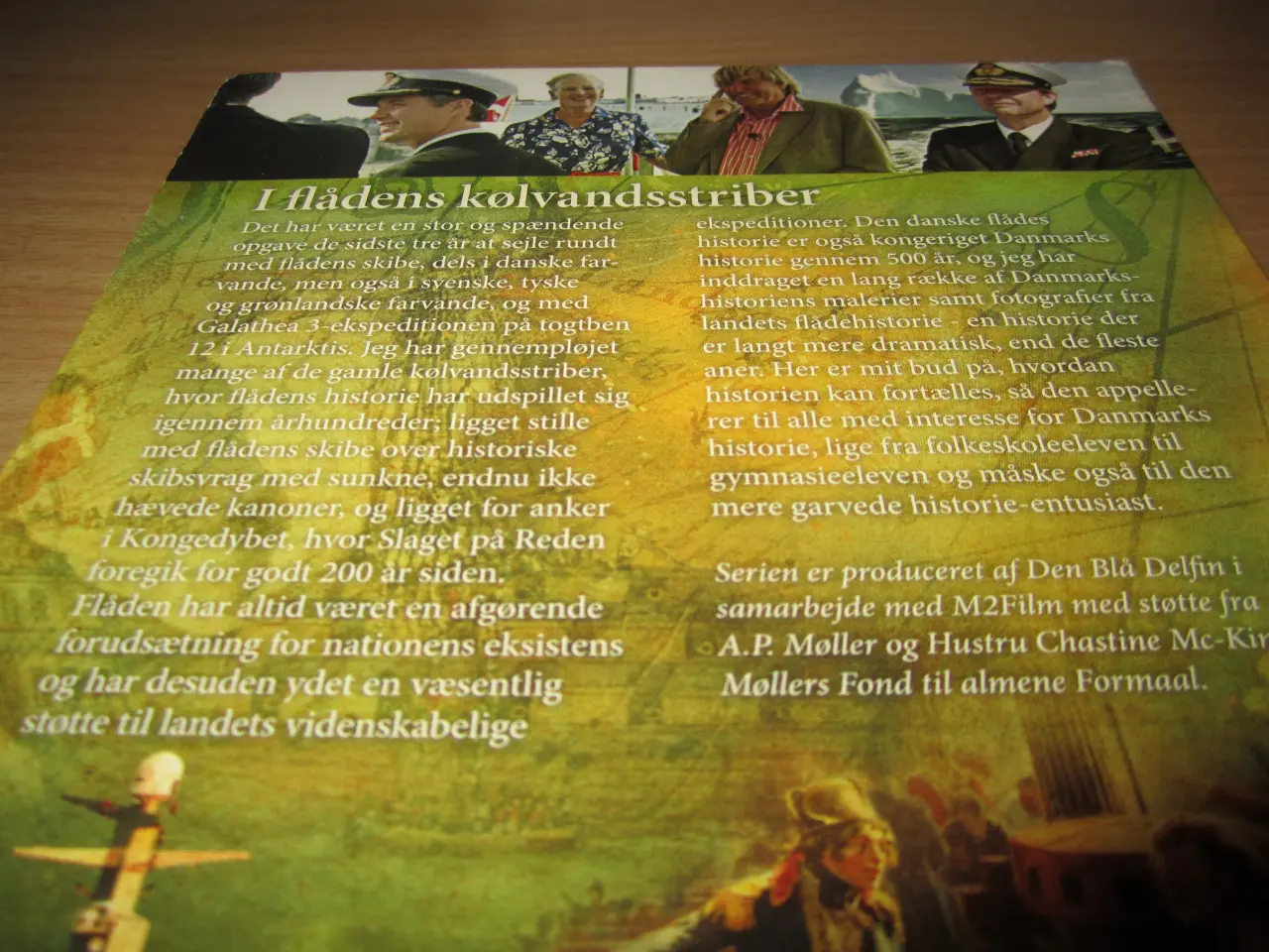 Billede 4 - TROELS KLØVEDAL. Den danske flådes historie. BYD.