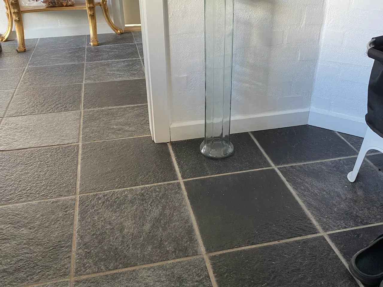 Billede 3 - Høj glas / vase