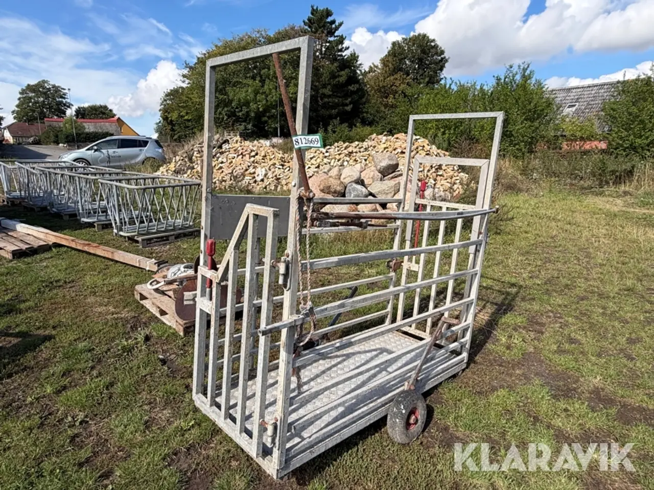 Billede 3 - Kreaturvægt CBH Vægte 750E
