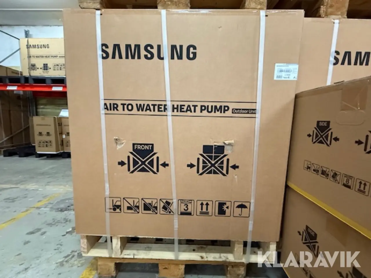 Billede 3 - Varmepumpe luft/vand med indedel Samsung ClimateHub indedel og EHS luft/vand 7 kW split udedel 1 sæt