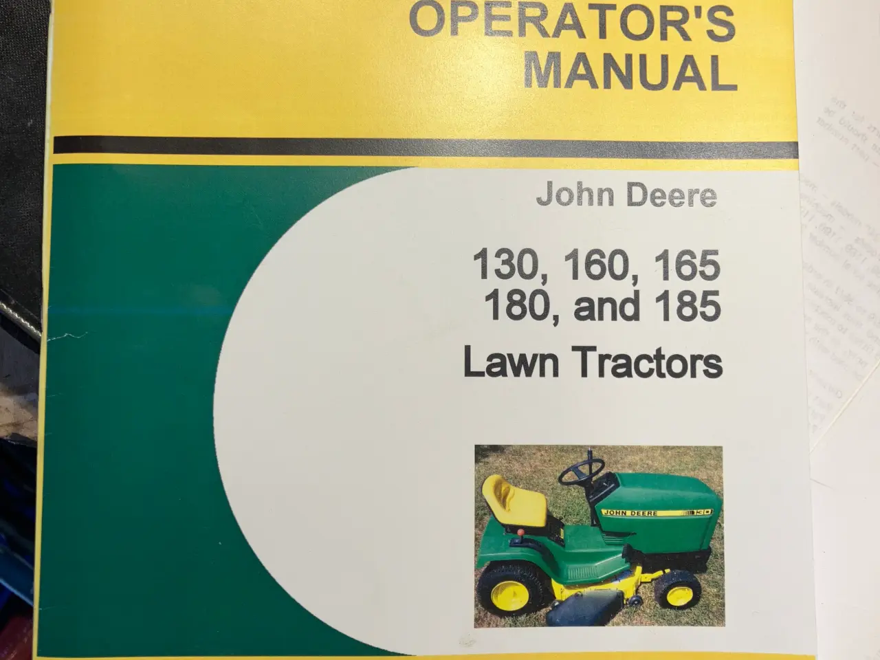 Billede 1 - John Deere 130, 160, 165, 180 & 185