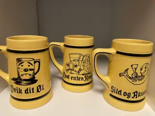 Søholm krus, tallerkener, smørebrætter, fad