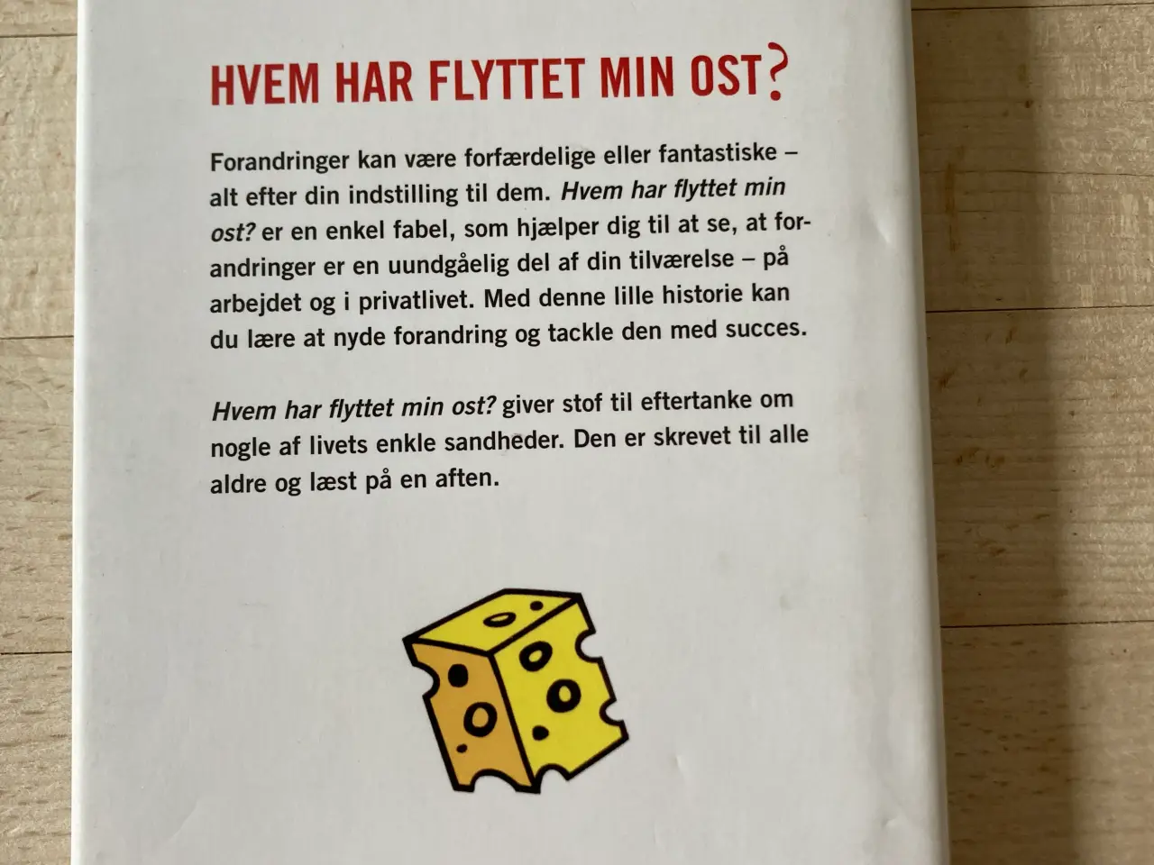 Billede 2 - Hvem har flyttet min ost?, Spencer Johnson