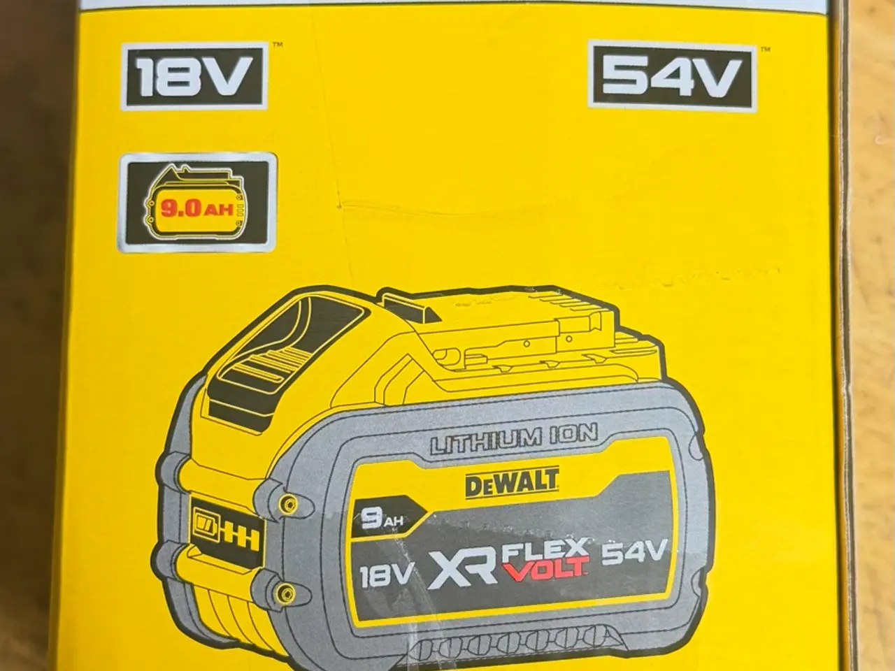 Billede 1 - DeWalt flexvolt 54v 9AH