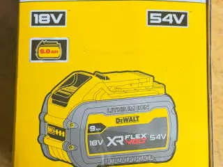DeWalt flexvolt 54v 9AH