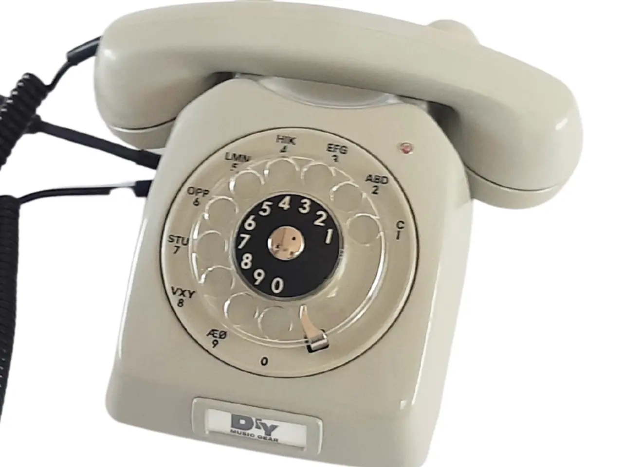 Billede 1 - Retro telefon mikrofon 2 (Grå)