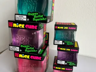 6 stk NeeDoh Nice Cube og Nice Ice baby
