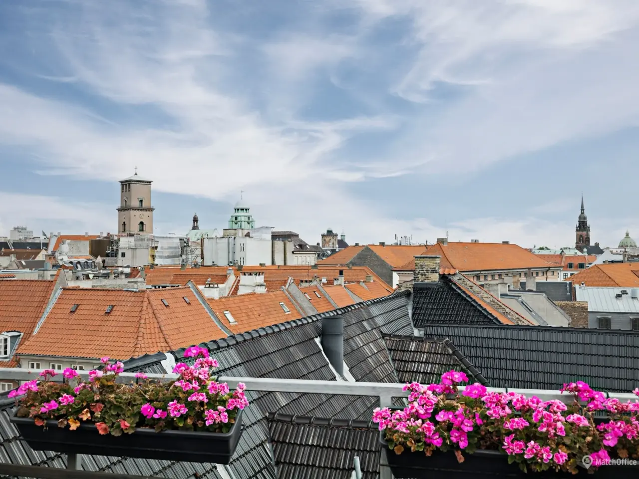Billede 2 - Flot kontor med stor tagterrasse