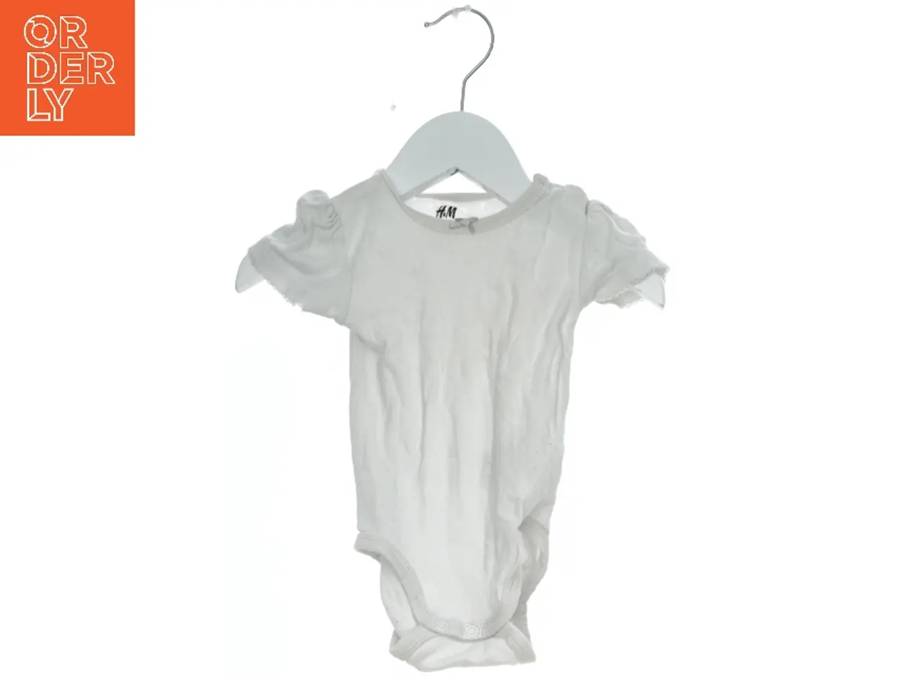 Billede 1 - Hvid bodystocking til baby fra H&M (str. 74)