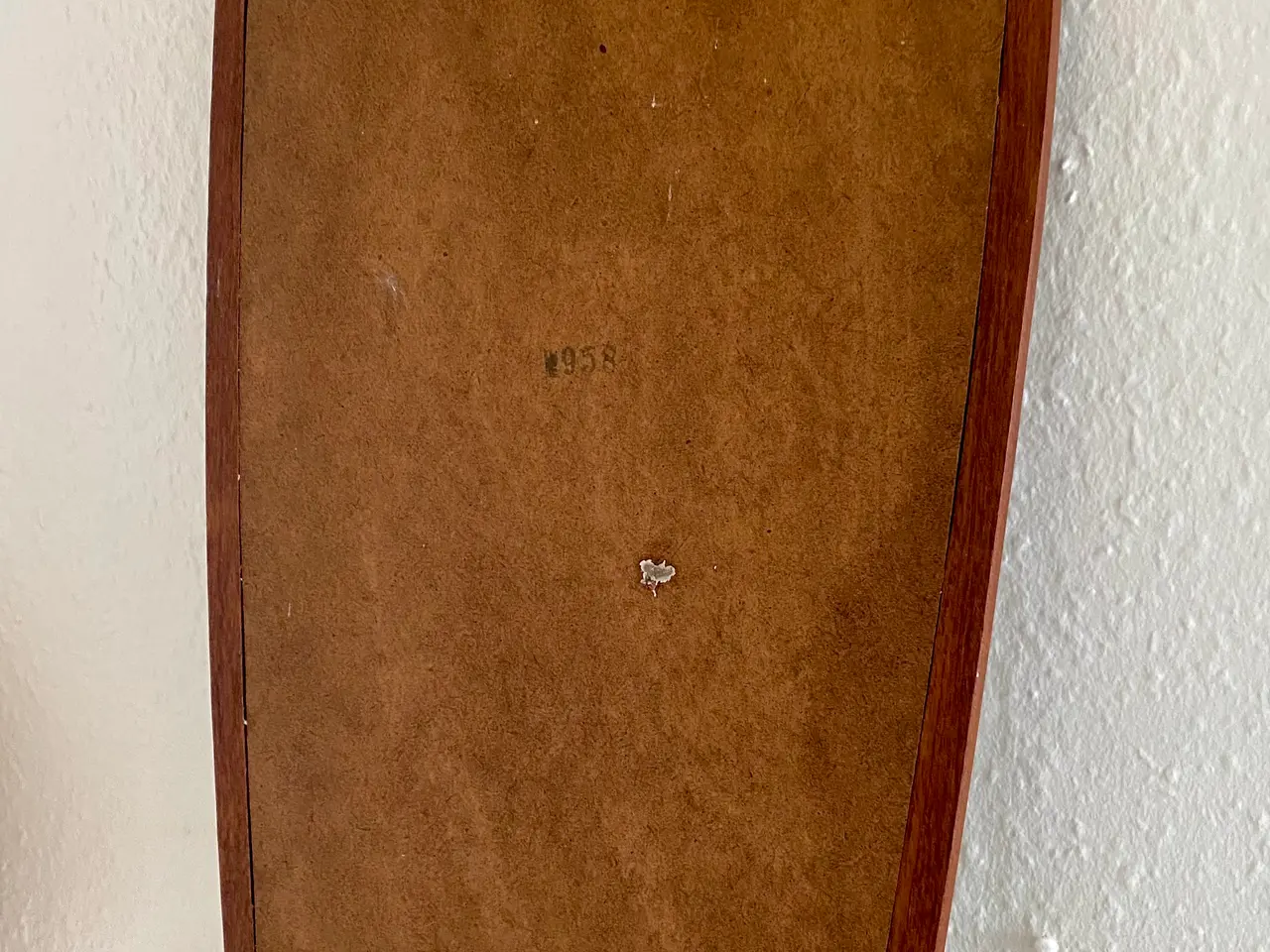 Billede 4 - Flot asymetrisk vintage spejl.