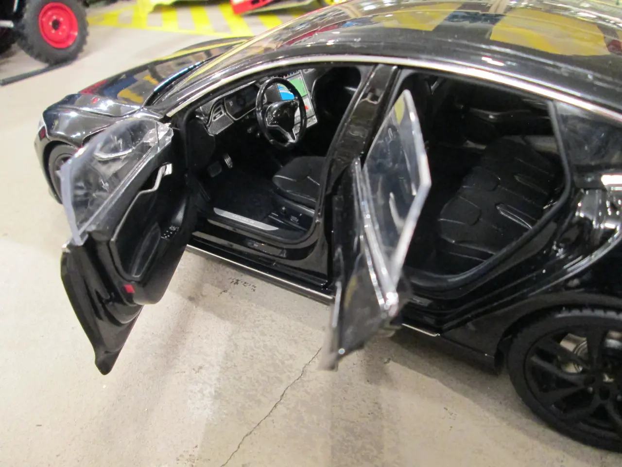 Billede 8 - Modelbil,,, Tesla model S 1:18