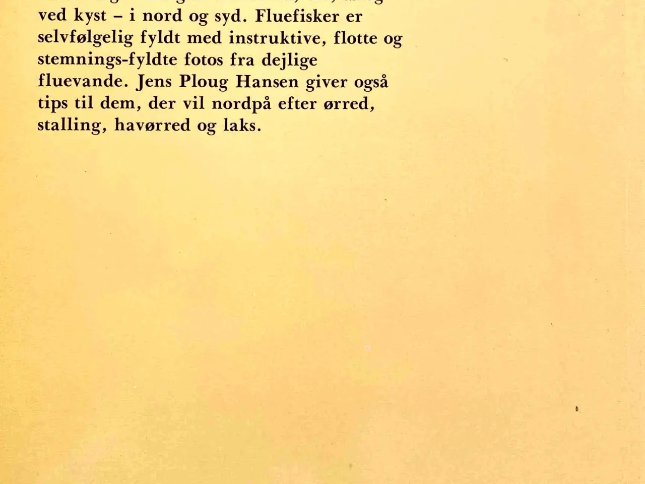 Billede 3 - FLUEFISKER håndbog for lystfiskere - Jens Ploug H.