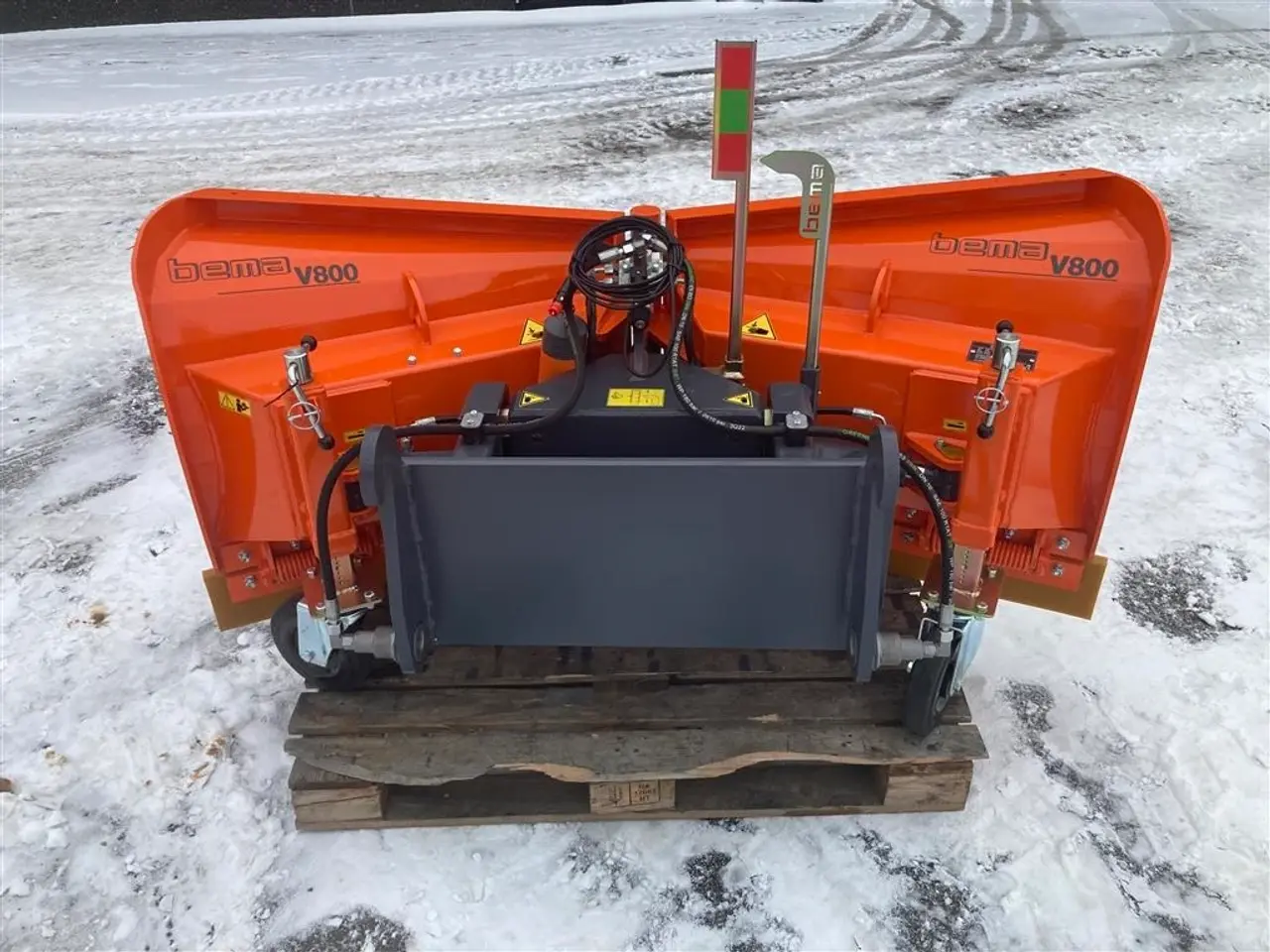 Billede 3 - Bema Bema V800 Sneplov Ophæng for Weidemann med hy.koblinger