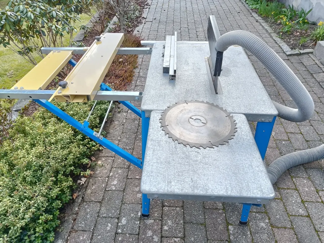 Billede 2 - Bordrundsav (315 mm) og sidebord