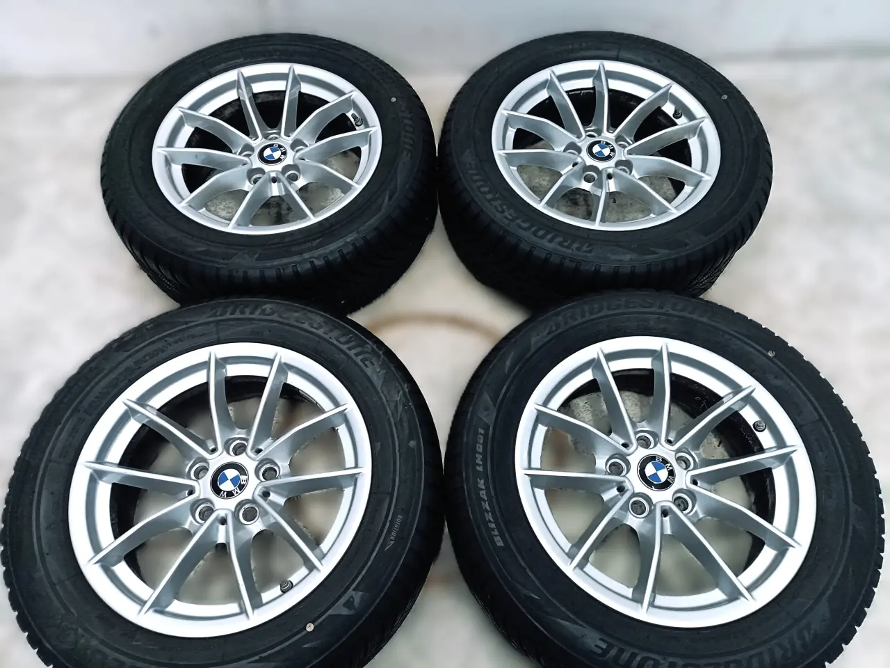 Billede 5 - 5x112 16 ET22 nav 66,6ø BMW vintersæt inkl.TPMS