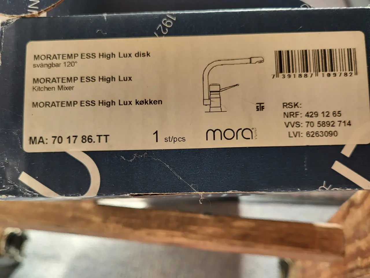 Billede 2 - Mora frostfri hane og bl. Batteri