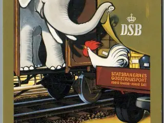 GODS - Alt og Altid med DSB - Postkort - Ubrugt
