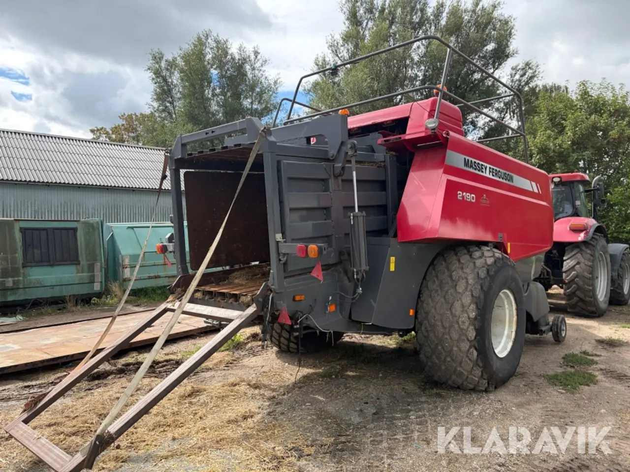 Billede 4 - Storballepresser Massey Ferguson 2190 4 × 4 fod