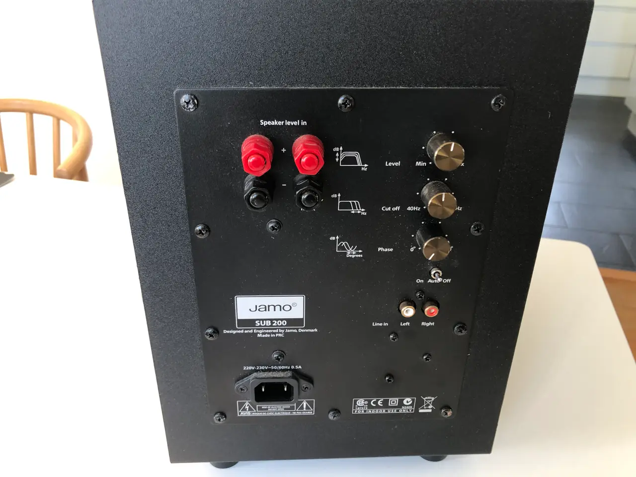 Billede 4 - Jamo aktiv subwoofer, SUB 200