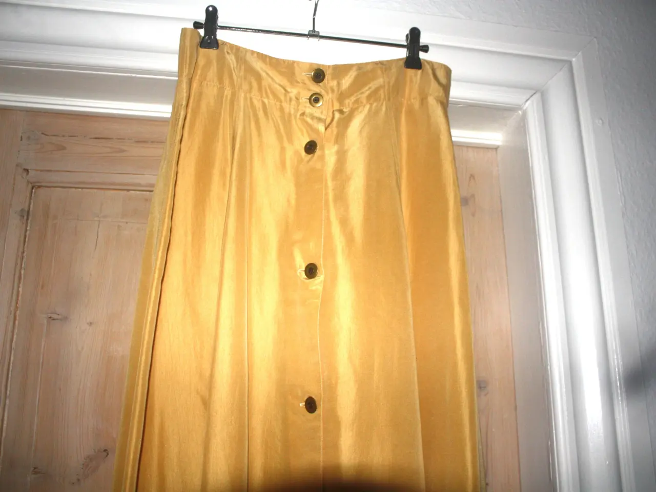 Billede 4 - Lang silke nederdel i 100% silke længde 100 cm