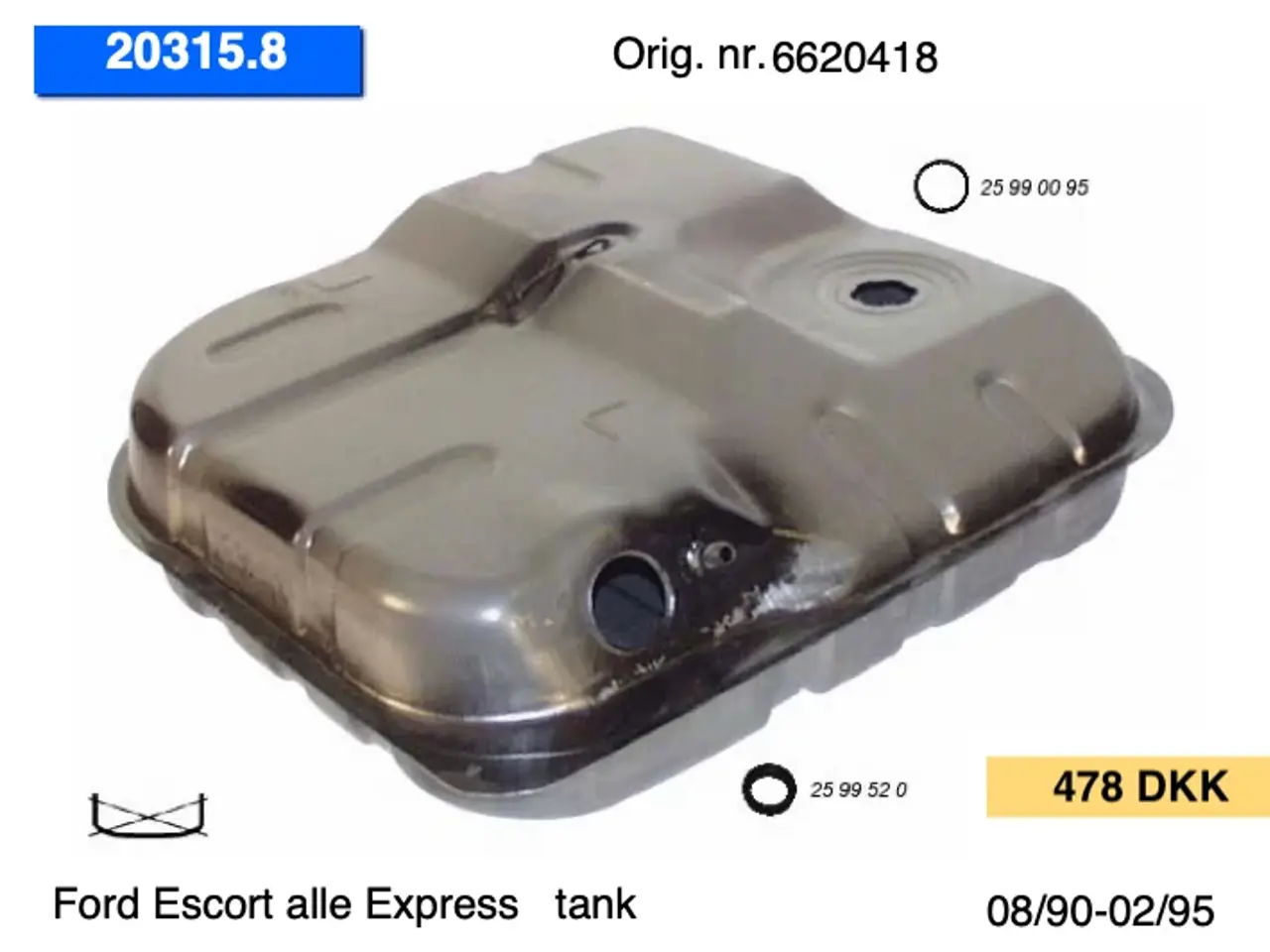 Billede 15 - Ford Escort (85-00) tanke