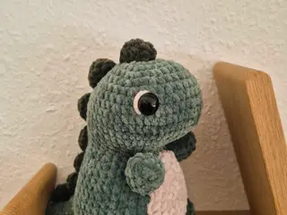 Hæklet Dinosaur Bamse