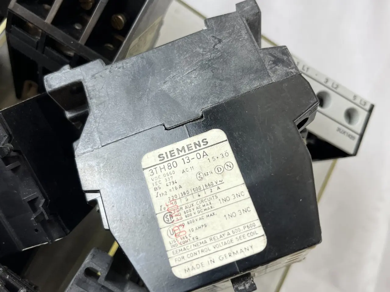 Billede 10 - Siemens kontaktor Overload relæ parti 3TH 3UA 3UX