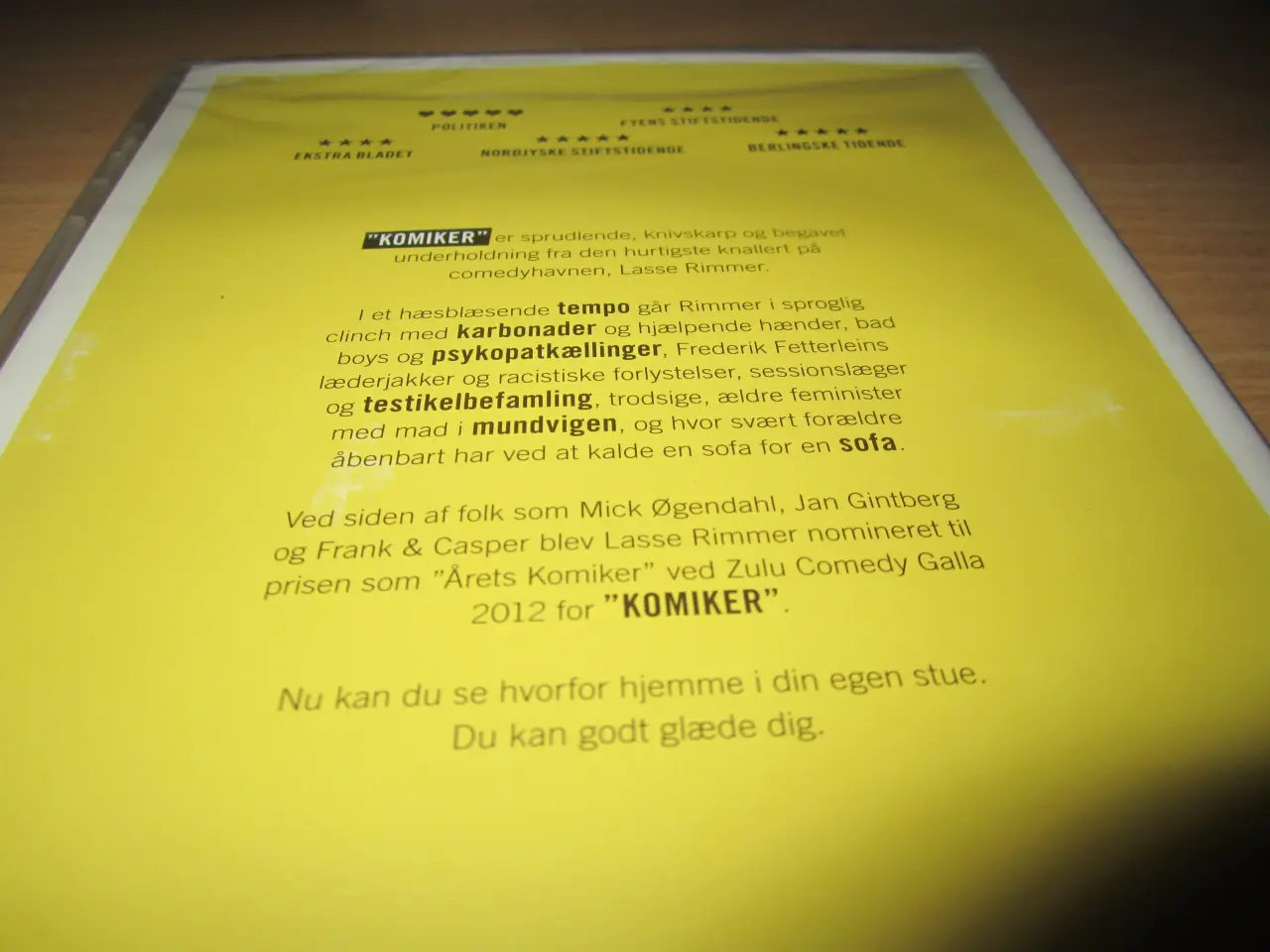 Billede 3 - LASSE RIMMER. Stand-Up-Show.