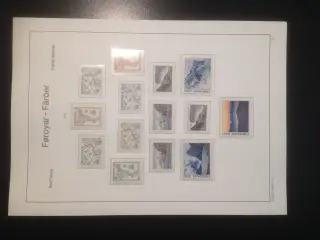 Samling Færøerne postfrisk 75-'88