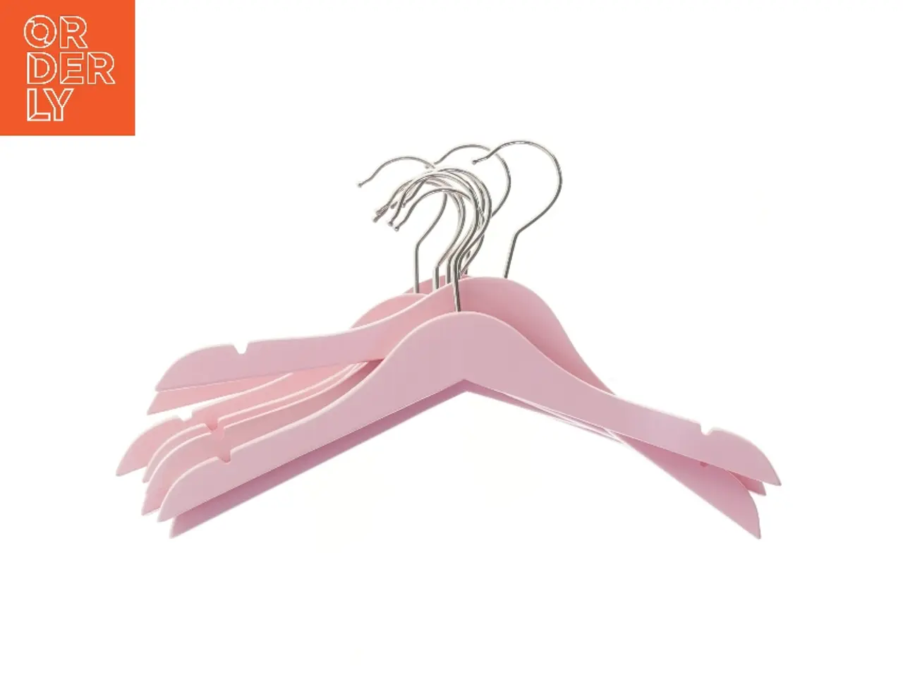 Billede 3 - Lyserøde bøjler, 10 stk (str. 10 stk 32 cm)