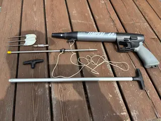 Harpun 40cm trykluft