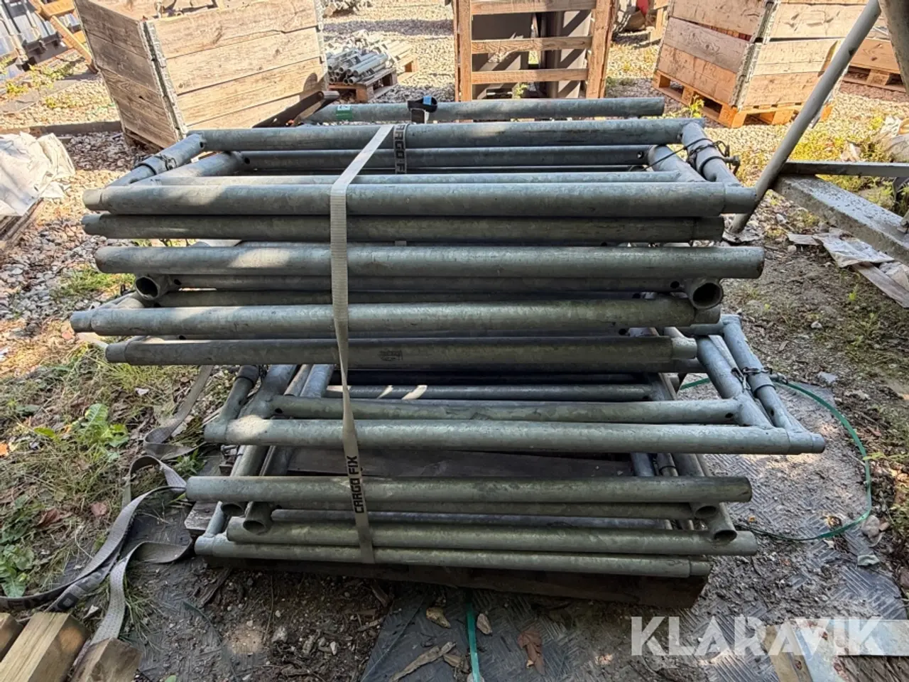 Billede 2 - Stilladsrammer galvaniserede, 10 Styk