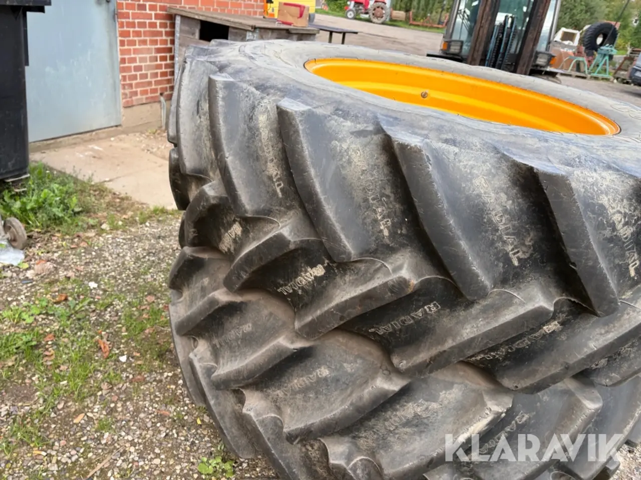 Billede 8 - Landbrugsdæk Goodyear Super Traction 2 styk