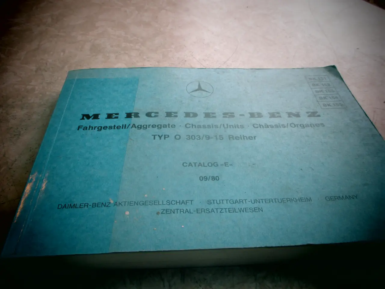 Billede 1 - Katalog Mercedes Bus 0303/9-15 Reiher