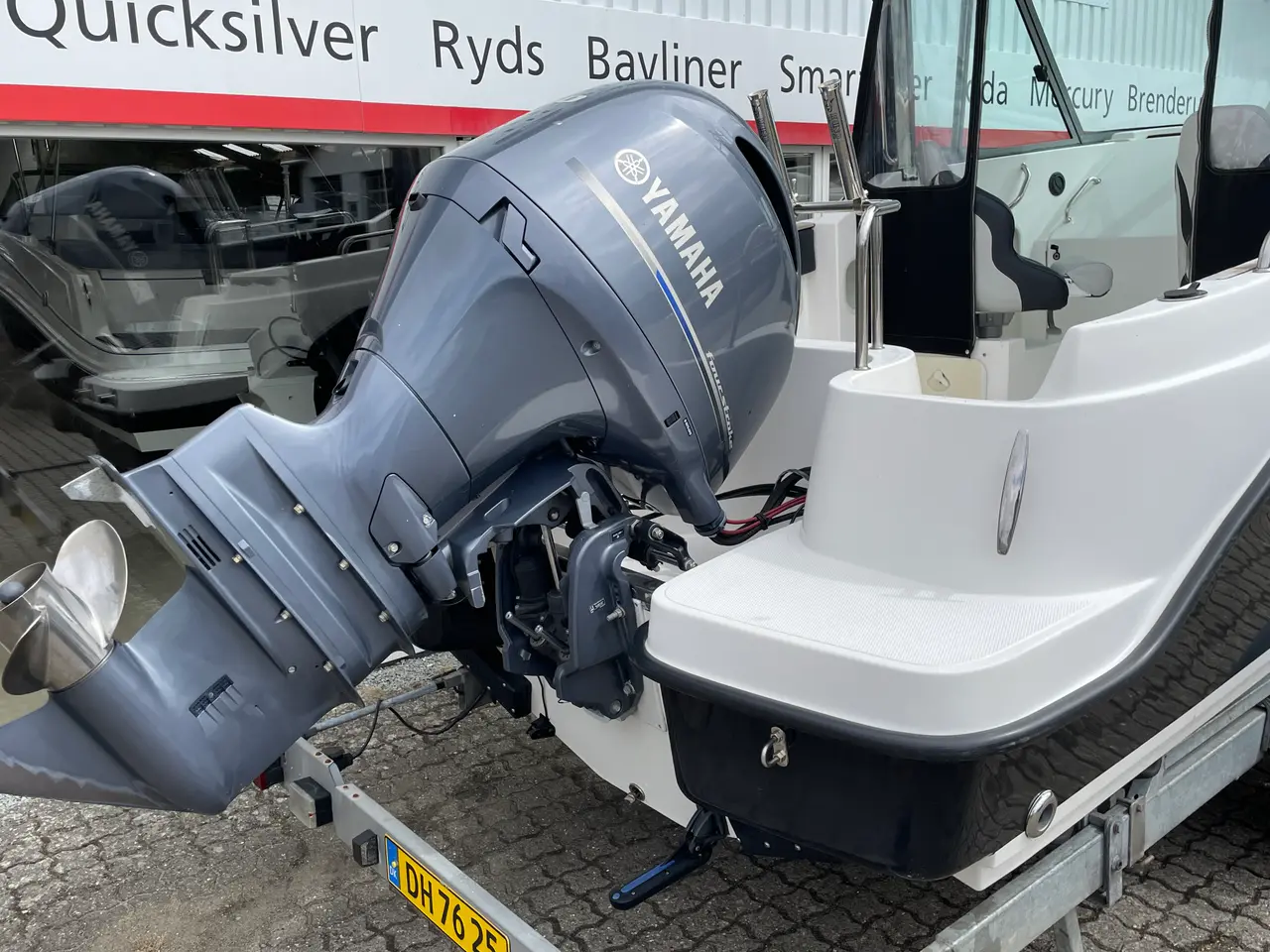 Billede 6 - 600 HT med Yamaha F150 og Variant 2700 kg trailer inkl. el spil