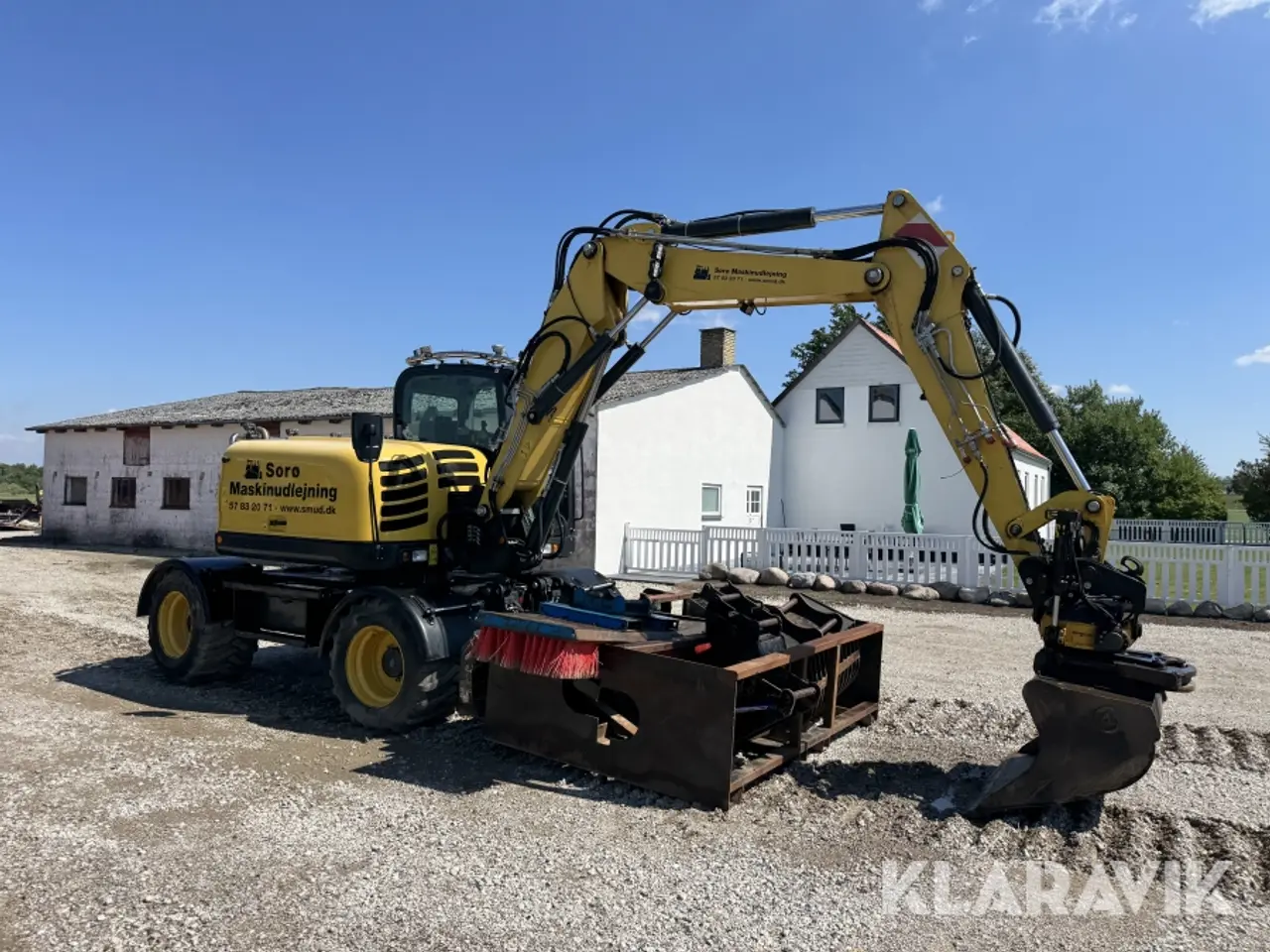 Billede 4 - Hjulgraver Yanmar B110W