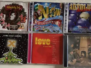 CDér med div. julemusik