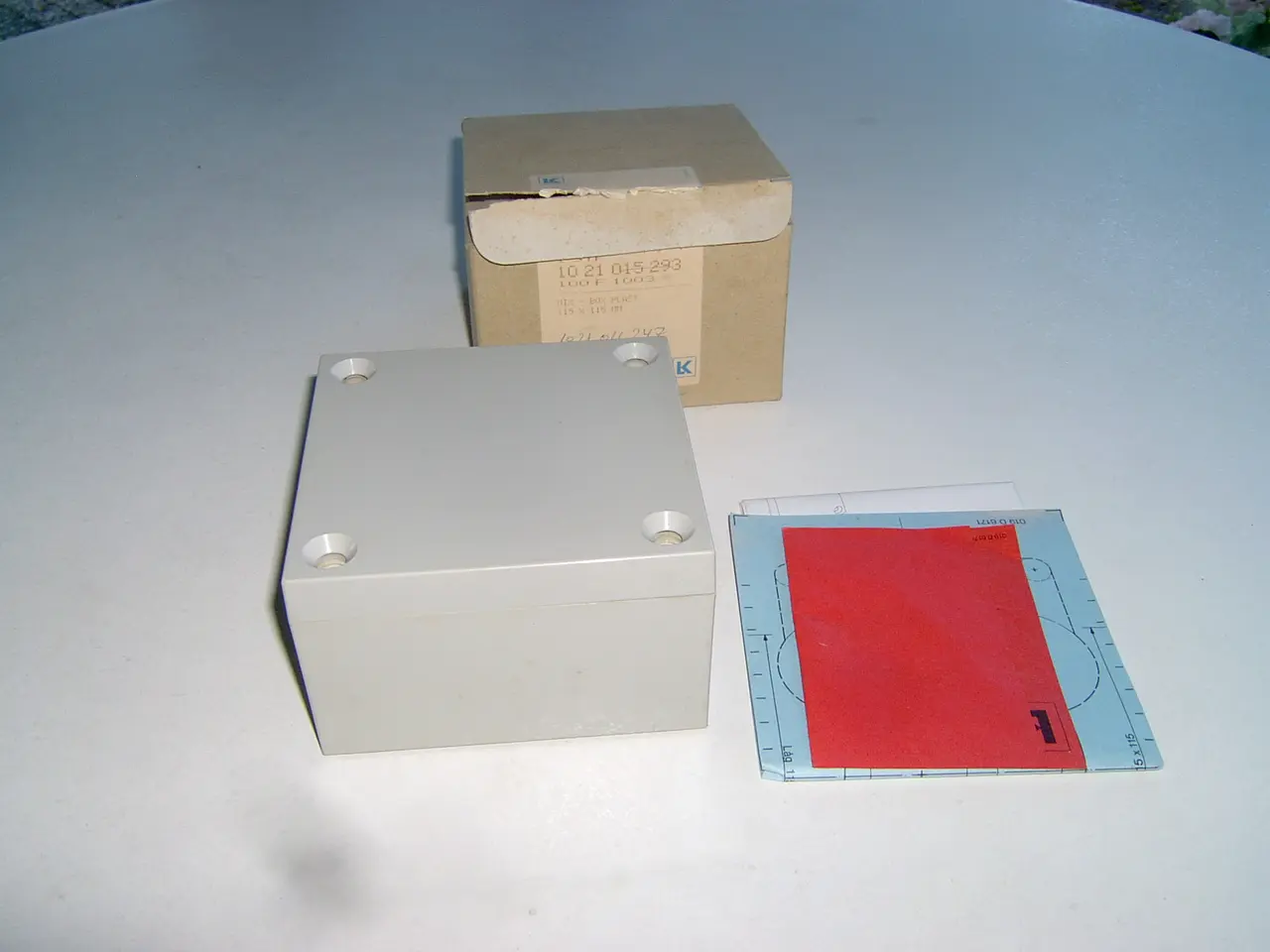 Billede 1 - LK/Schneider Mixbox 115x115 mm
