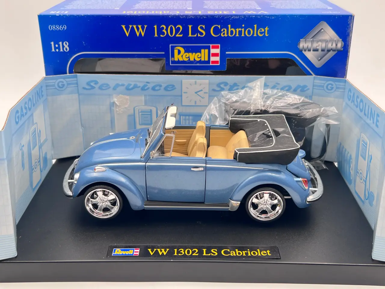Billede 2 - 1970 VW 1302 LS Cabriolet - 1:18 Sjælden udbudt