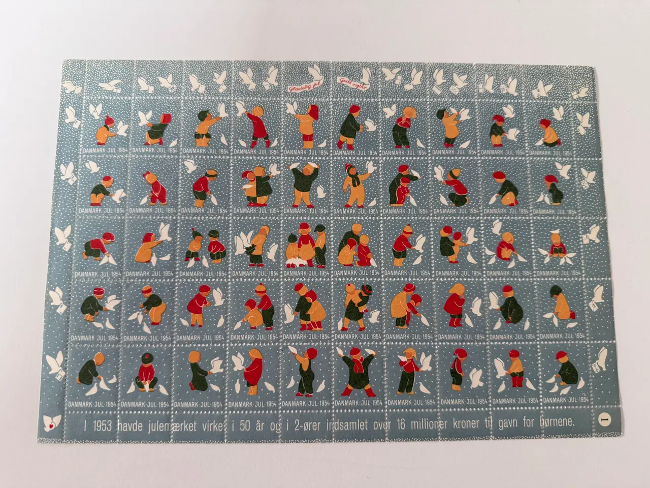 Billede 3 - Julemærkeark 1952-1959