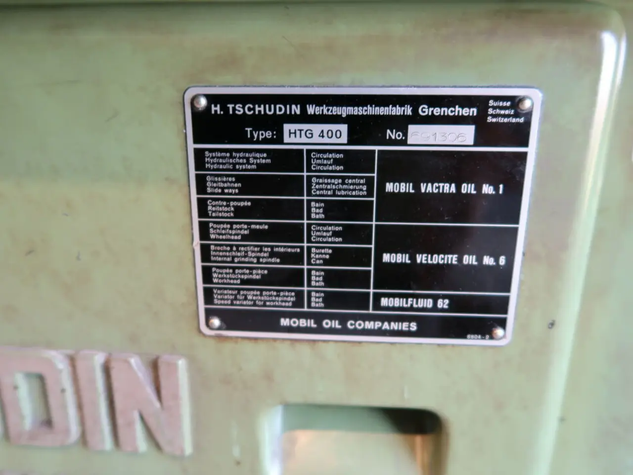 Billede 10 - Universal cylindrical grinder H.TSCHUDIN HTG 400